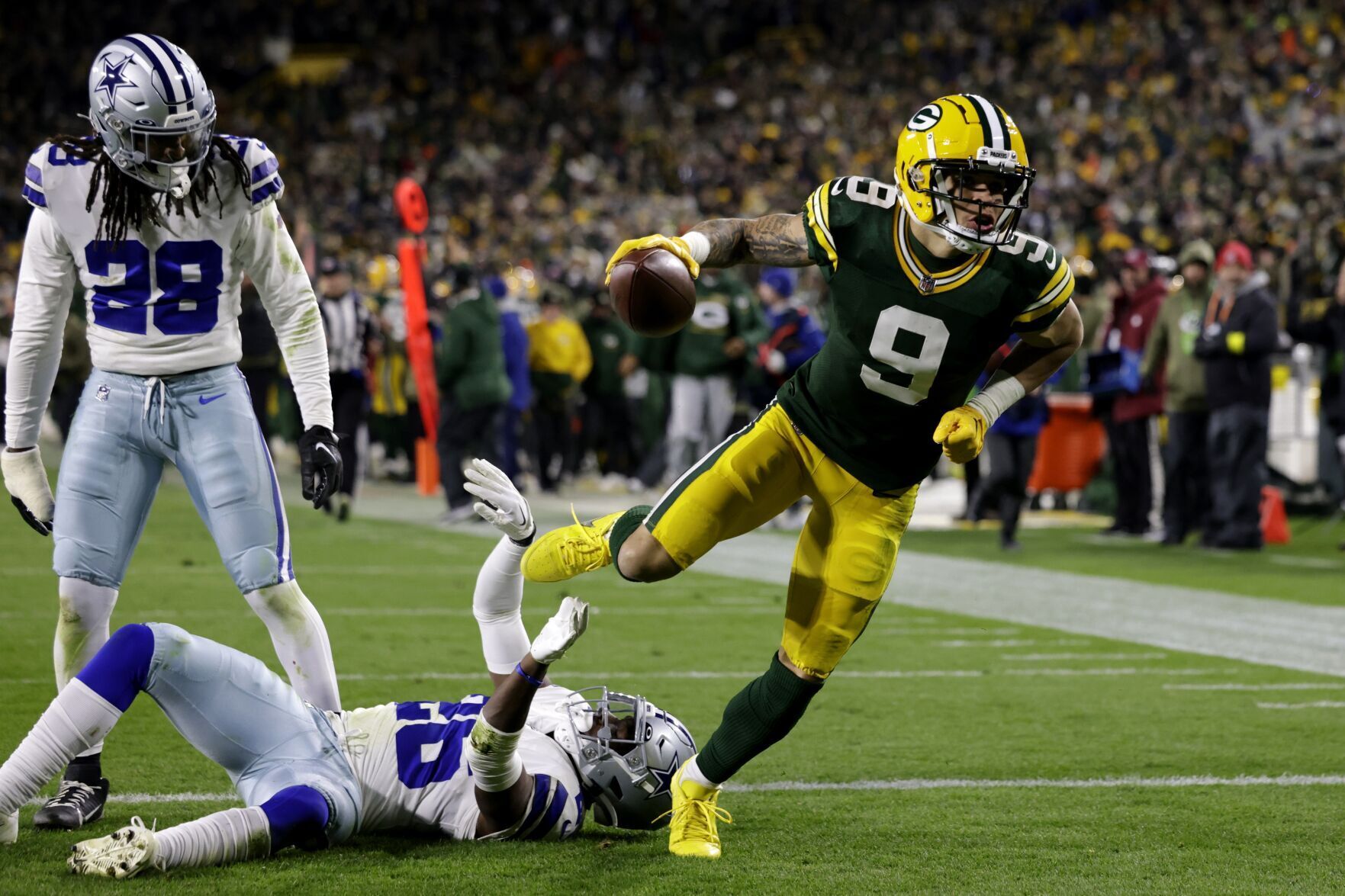 Cowboys Packers Football